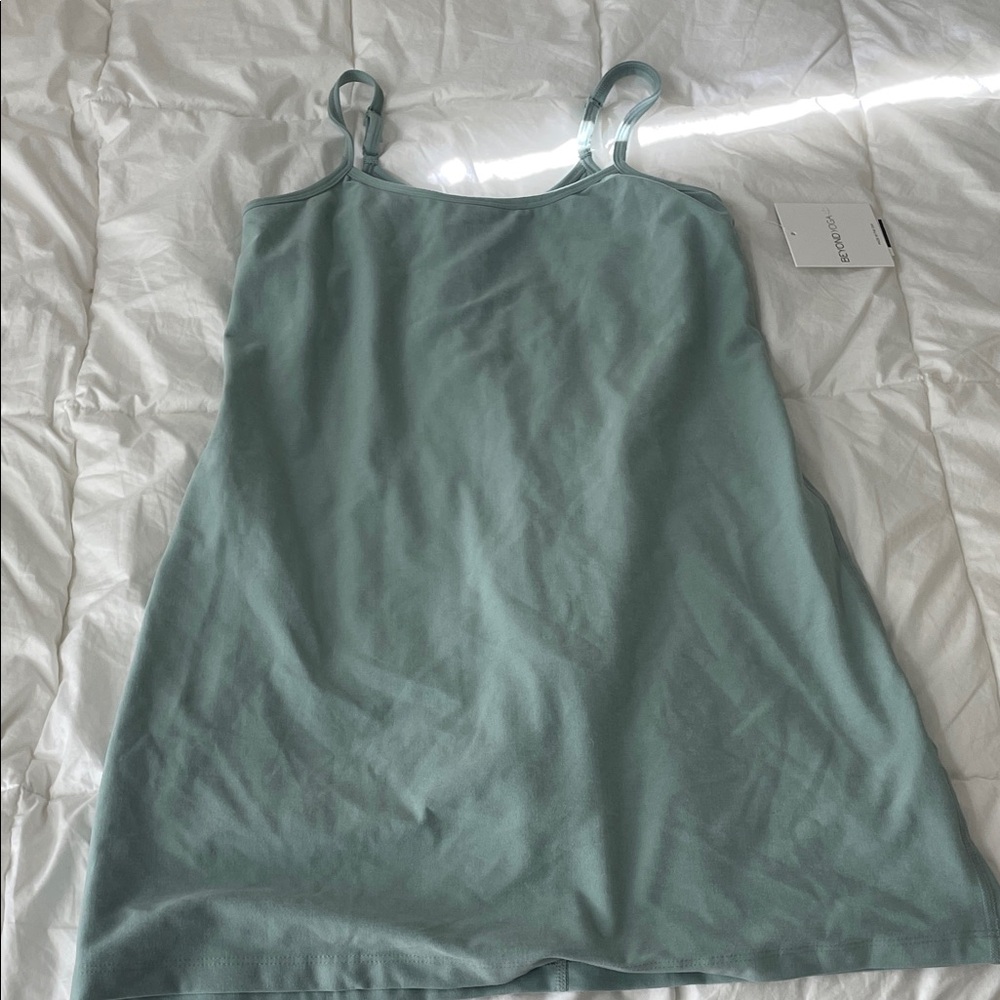 NWT beyond yoga dress with built in shorts size XS